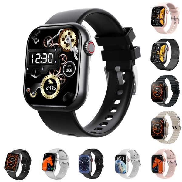 

advanced smart watch android smart watch for iphone blood glucose 1.9 bluetooth call blood pressure heart rate blood oxygen multi exercise b