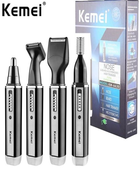 

4in1 rechargeable nose trimmer beard trimer for men ear eyebrow nose hair trimmer for nose and ear hair removal cleaning machine 21622224