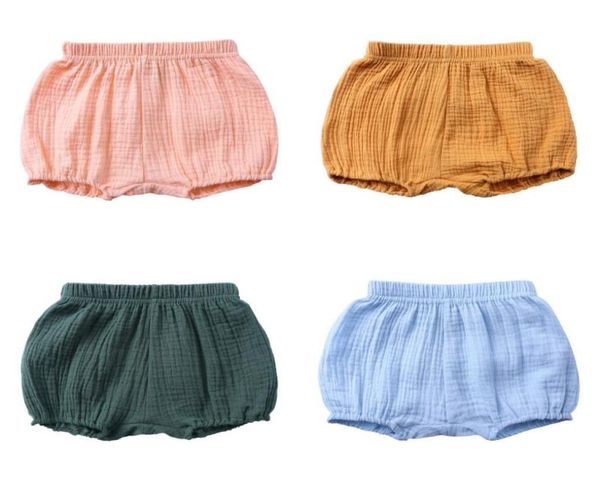 

kid clothing baby short pants solid color cotton linen wrinkle summer boy girl babies kids clothes children shorts 8 3sk l24248943, Black