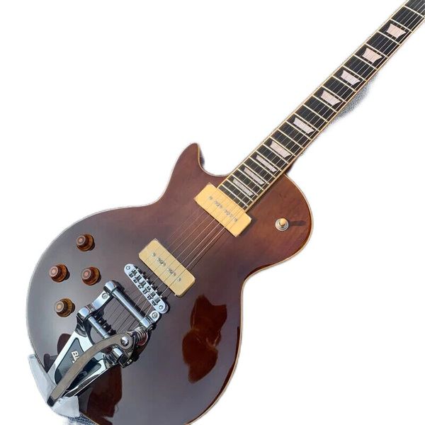 

maple left hand electric guitar rosewood fingerboard