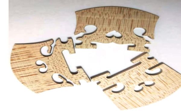 

4pcs violin bridges 44 fidle parts european maple bridge8837448