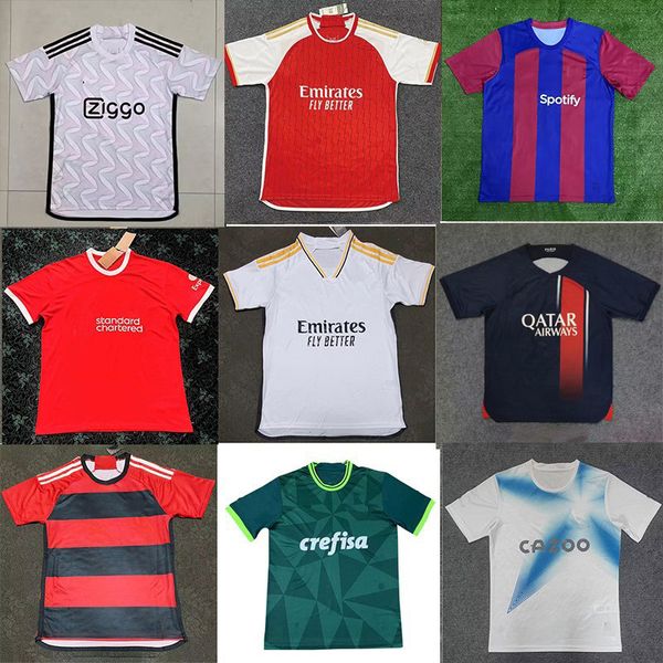 

soccer jerseys 23-24 pari b arcelona b ayern a jax a rsenal  eeds u nited r eal m adrid jersey, Black;yellow