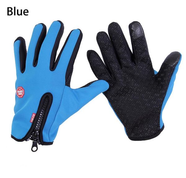 

new touch screen windproof waterproof outdoor sport gloves men women winter work cycling ski warm gloves jsg014252733, Black