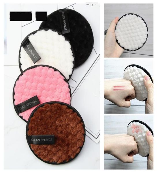 

microfiber cloth pads facial makeup remover puff cotton double layer face cleansing towel reusable nail art cleaning wipe j15462337610