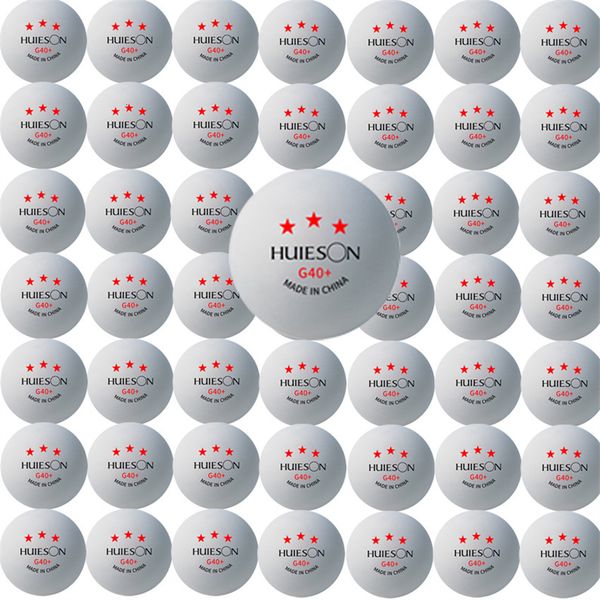 

tennis rackets table balls 50100 pcs bulk abs ping pong 3star 40 standard size training ball for game matches pingpong 230629