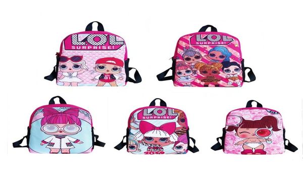 

dhl designer girl dolls backpack girls cartoon storage bags backpacks christmas gifts bags kids toys zx0056462568