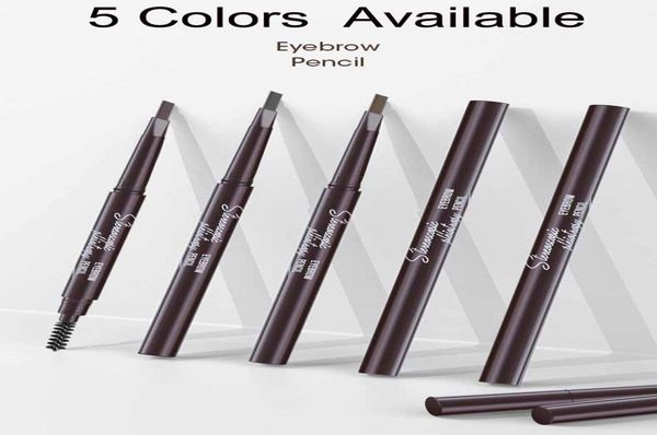 

eyebrow enhancers tint cosmetics natural long lasting paint tattoo eyebrow waterproof black brown eyebrow pencil makeup tool packa6306605
