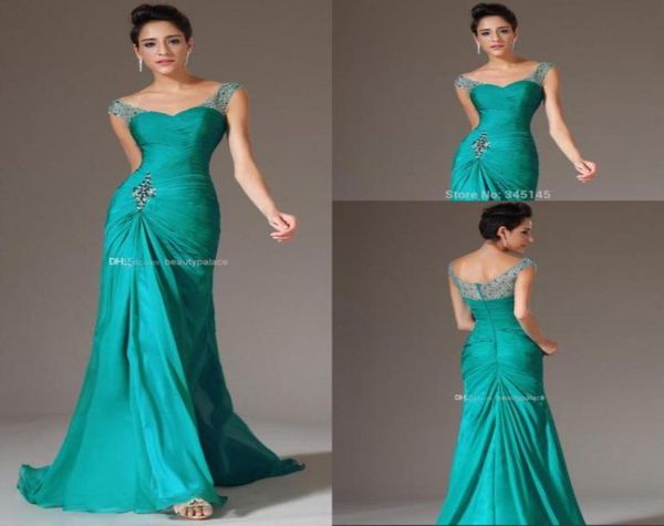 

design mermaid vneck floor length prom dresses floor length turquoise chiffon bridesmaid beaded sequins charming evening dre7415436, Black