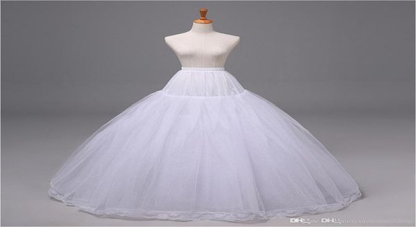 

new arrivals bridal wedding dress ball gown petticoat underskirt crinoline skirt slip tulle nylon bridal accessories8072728, White