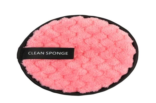 

reusable makeup remover pads microfiber cotton facial puff double layer face skin cleansing towel j0453027286