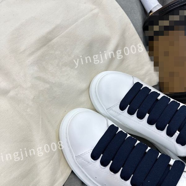 

new sneakers calfskin leather style casual shoes sports shoe designer sneaker shoes letters size 35-46 xinshidai230401, Black
