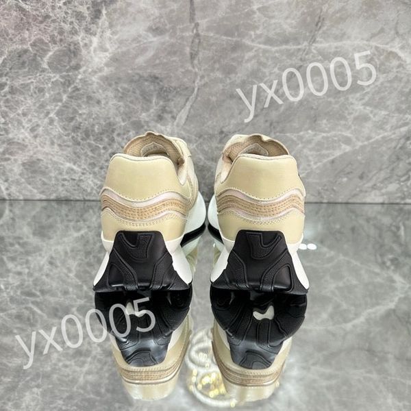 

2023 new designer brand men womens platform casual shoes women sneakers super flex rubber sole trainers size 35-46 xsd230403, Black
