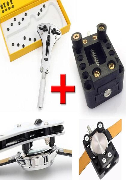 

promotion large waterproof watch back case opener wrench remover adjustable case holder7262832
