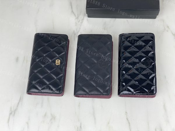 

2023 new bi-fold wallets classic embossing wallet luxurys designers business purse credit card holder coin purse a31509, Red;black