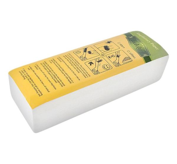

100pcs removal nonwoven body cloth hair remove wax strip paper7924942