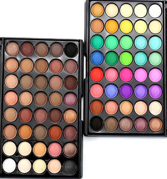 

popfeel 40 colors matte nude waterproof eye shadow palette 2 different colors dhl 797968