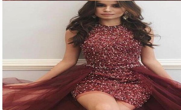 

2019 custom made gothic bridal gowns detachable train short mini prom dress party cocktail gowns girl formal party dres4352806, Black