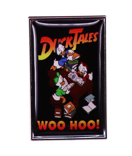 

duck tale lapel pin badge woo hoo01234567891011124356271, Blue