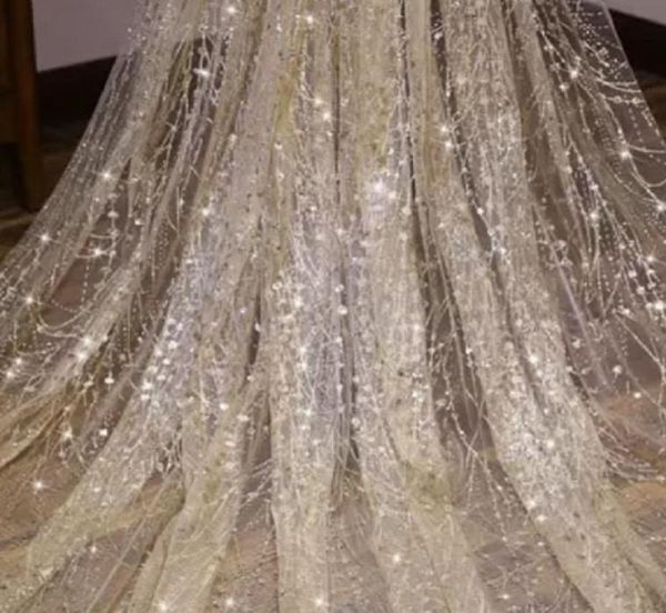

luxury cathedral wedding veil bling bling bridal veils soft single tier with comb glitters accessories2834229, Black