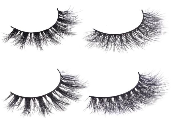 

5d faux mink eyelashes 1218mm long 3d fluffy silk lashes soft synthetic hair false eyelash wispy crisscross thick natural handmad2878150