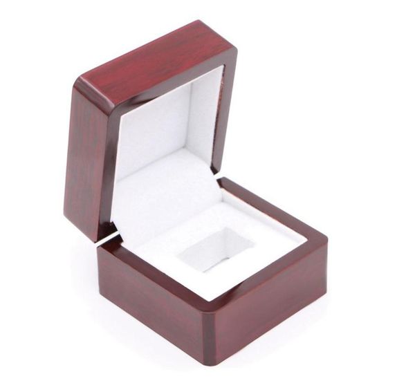 

championship ring display gift box case super bowl and basketball world championship jewelry boxes 656545cm red retro s6823401, Black;white