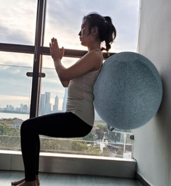 

65cm exercise ball cover for yoga pilates gym ball sitting ball chair5418157