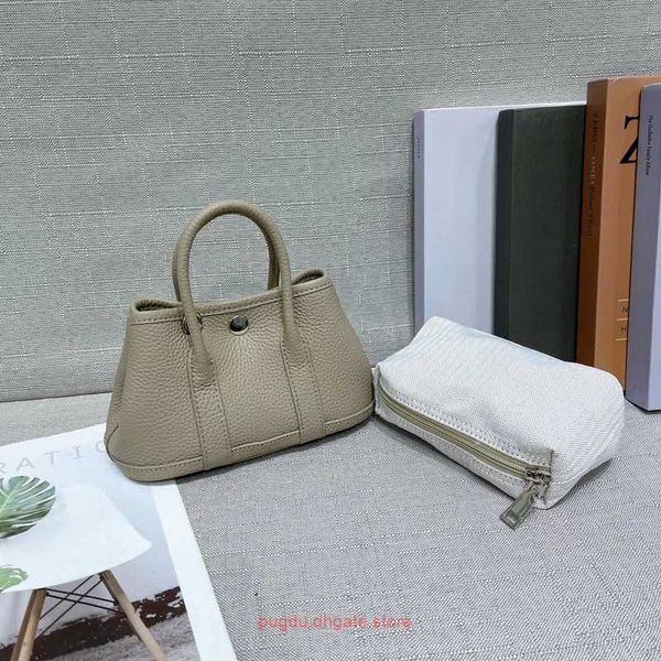 

original h home tote bags wholesale new fashion macaron leather women's bag cowhide mini garden handbag one shoulder crossbody small 20