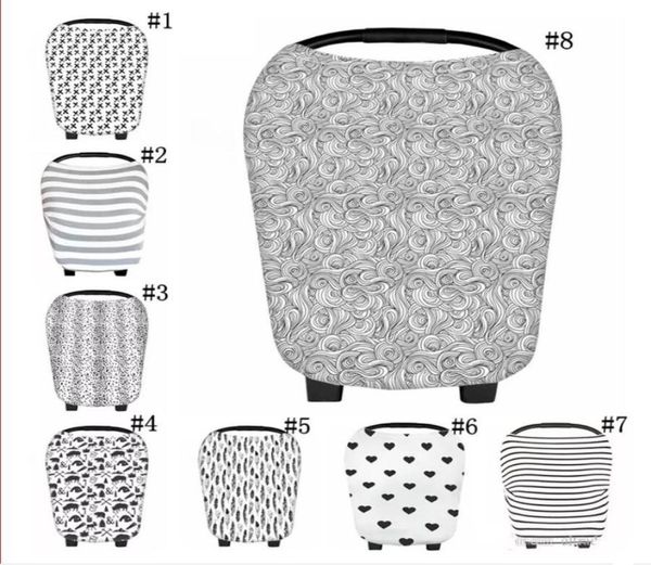 

new arrival soft nursing cover breastfeeding scarf baby car seat cover canopy and nursing cover for babies7358977