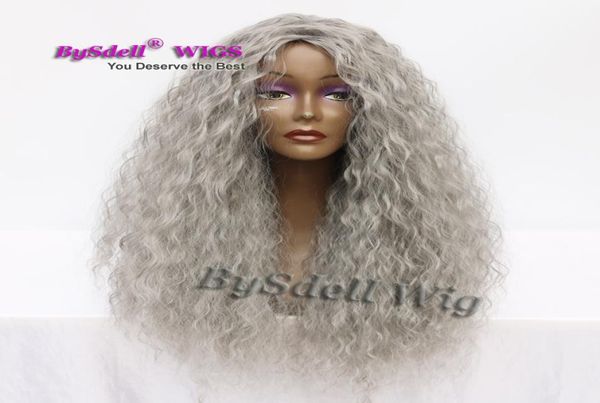 

long loose kinky curly hair dark granny grey color wig heat resistant hair halloween anime cosplay party wigs for black women5040688