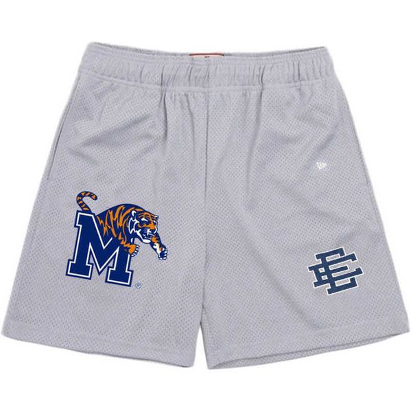 

fashion luxury men's ee shorts basic eric emanuel new york city skyline brand men women basketball pants casual loose fitness sports me, White;black