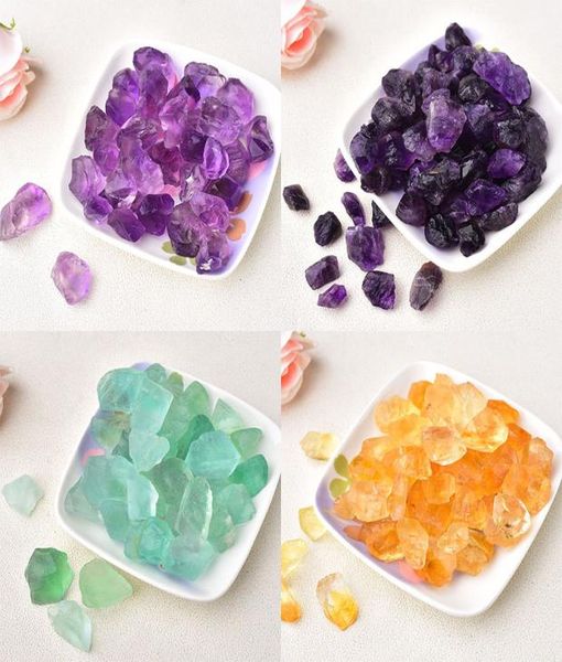 

natural raw crystals stone minerals specimen amethyst rose quartz irregular shape rough rock stone healing aquarium decoration7269452, Black