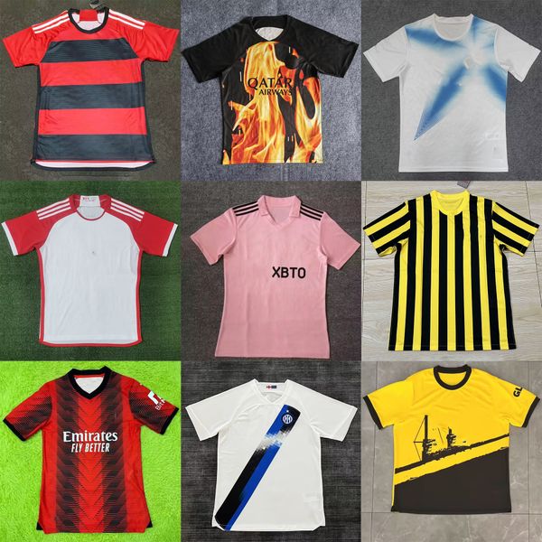

soccer jerseys 23-24 pari barcelo b ayern a jax a rsenal  eeds u nited r eal m adrid jersey, Black;yellow