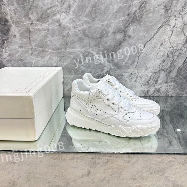 

casual shoes women travel leather lace-up sneaker cowhide fashion trainers woman shoe flat lady sneakers size 35-46 xinshidai230405, Black