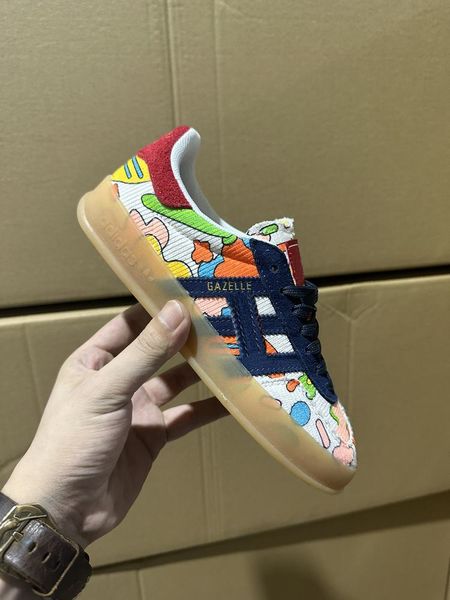 

with box gazelle running shoes men women sean wotherspoon corduroy indoor trainers