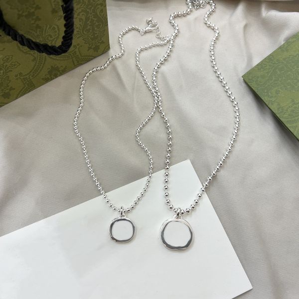

luxury designer ggsity pendant necklace letter jewelry 8tfy9o ovohps, Silver