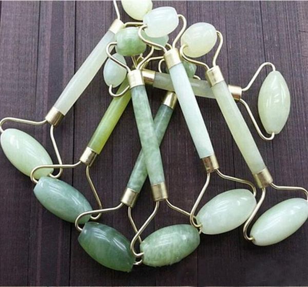 

portable pratical jade facial massage roller anti wrinkle healthy whole body face body head foot nature beauty tools9372826