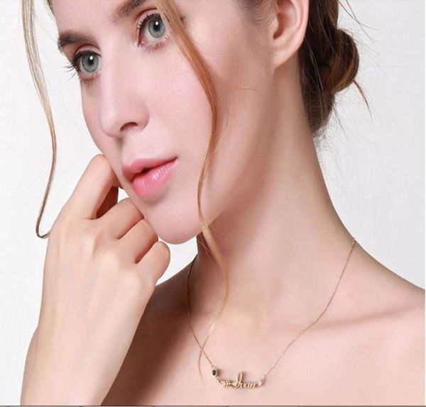 

dylan name necklace custom name necklace for women girls friends birthday wedding christmas mother days gift9305244, Silver