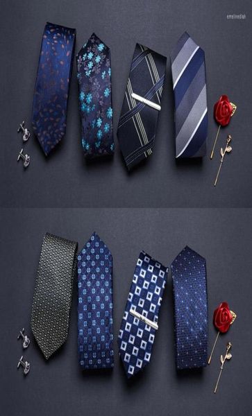 

bow ties skinny tie 75m silk neck for men 56 styles of handmade blue and red mens wedding party7992484, Black;gray