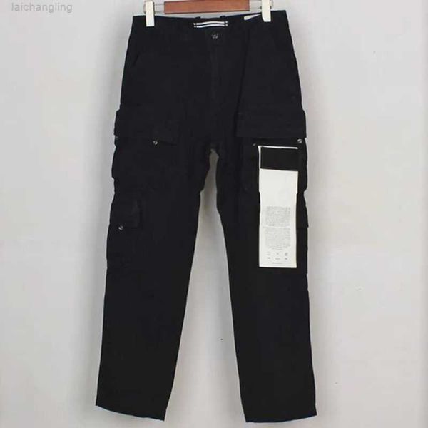 

men's pants stone tag multi pocket fashion casual 20238utv, Black