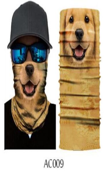 

magic 3d seamless headband tube neck scarf animal cycling face mask motorcycle national flag headscarf scarves halloween bandana n8772844, Black;yellow