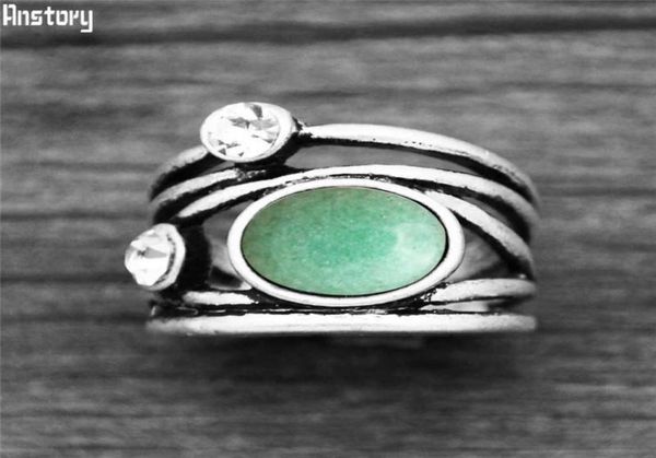 

natural quartz lapis jades amethysts plant rings for womem vintage fashion women ring q07085028714, Silver