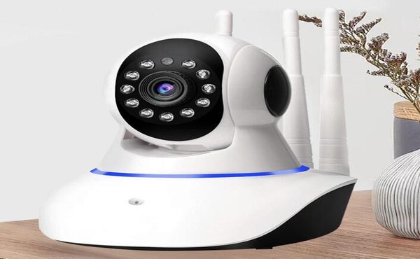 

dual antenna 1mp hd 720p wifi ip camera infrared indoor dome pantilt ircut two way talk mini camcorders support 128g5376392