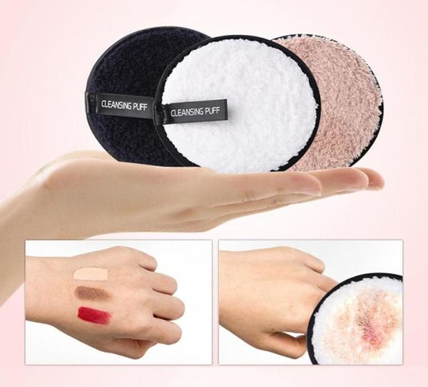 

round soft microfiber cloth pads reusable remover face cleansing towel powerful women washable wipe pads2595773