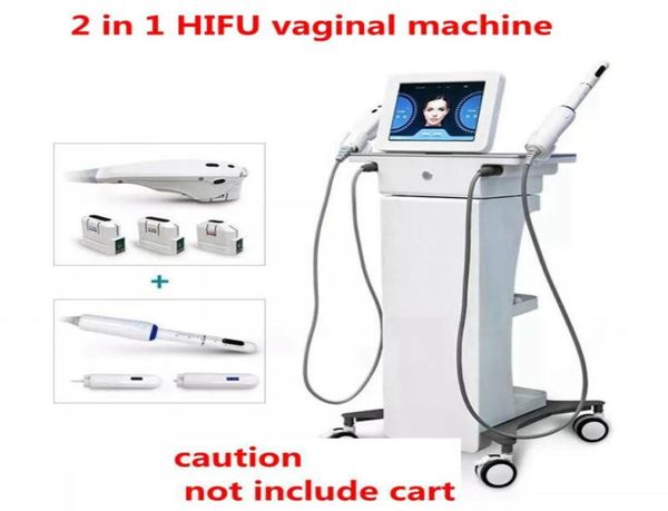 

2 in 1 hifu machine high intensity focused ultrasound face lift wrinkle removal vaginal tightening skin rejuvenation body slimming1007264