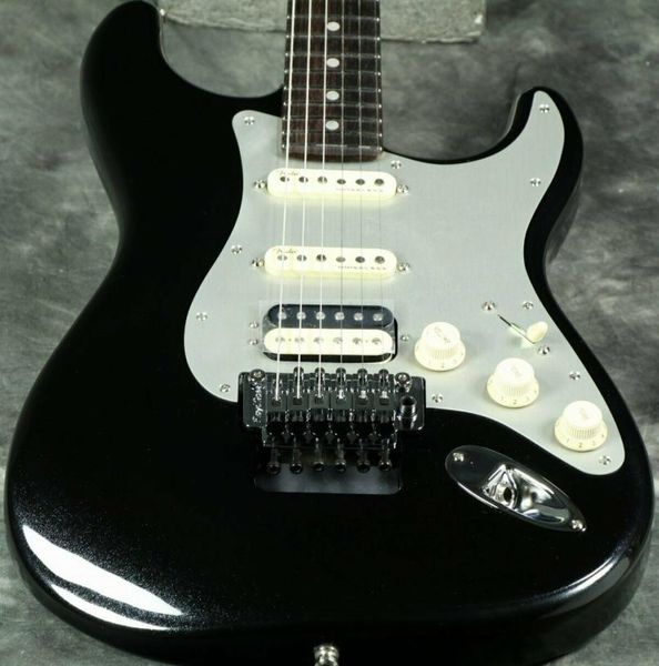 

ultra luxe st floyd rose hss mystic black ggbvo electric guitar7646453