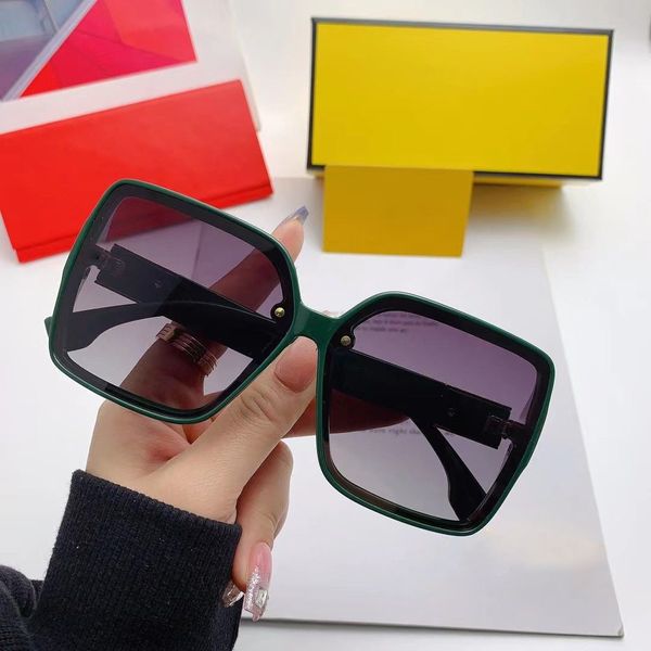 

summer beach glasses designer luxury sunglasses for men sunglasses for women style anti-ultraviolet shield plate square one-piece full matte, White;black