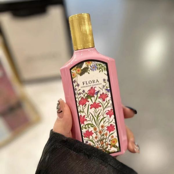 

100ml 3.3fl.oz 2kinds eau de parfum long time lasting smell flora gorgeous jasminefast delivery