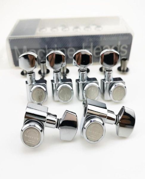 

6r machine heads no screws locking tuning key pegs tuners chrome gear 1167092241