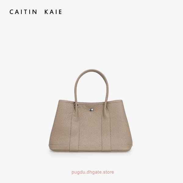 

original h home tote bags wholesale caitin kaie tote bag women's spring summer 2023 new high capacity cowhide garden one shoulder handb