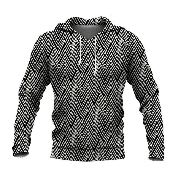 

men s polos stripe pullover hoodie women s autumn and winter fashion casual loose sweatshirt elegant street style long sleeve sp 230629, White;black